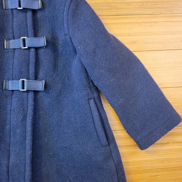 vintage Colors of Benetton wool blend coat kids xs - Picture 2 of 8